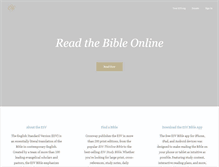 Tablet Screenshot of esv.org